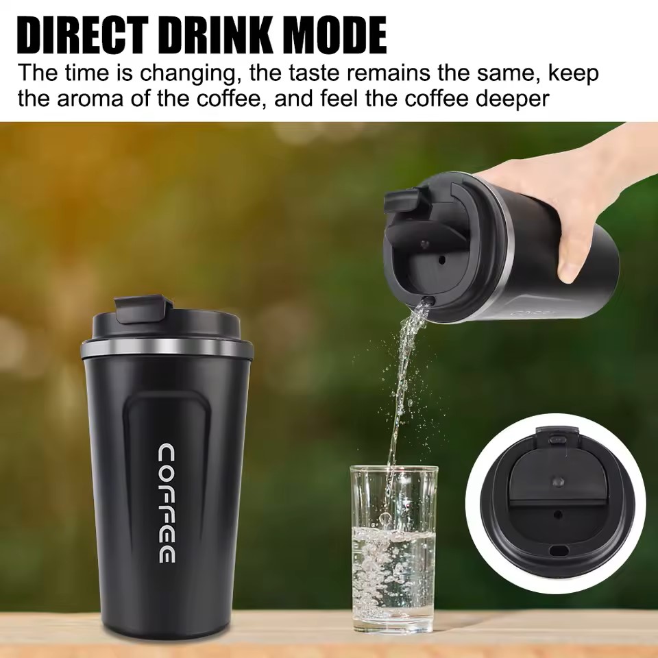 Thermo Travel Coffee Mug – 380/510ml