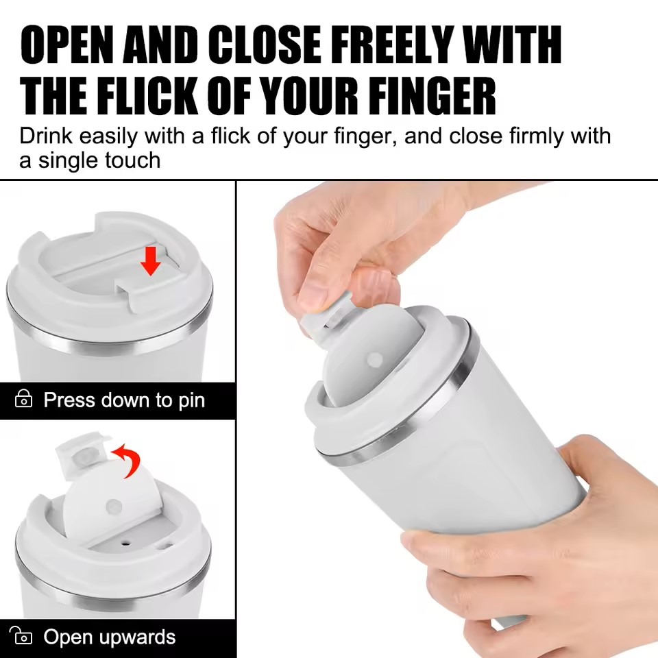 Thermo Travel Coffee Mug – 380/510ml